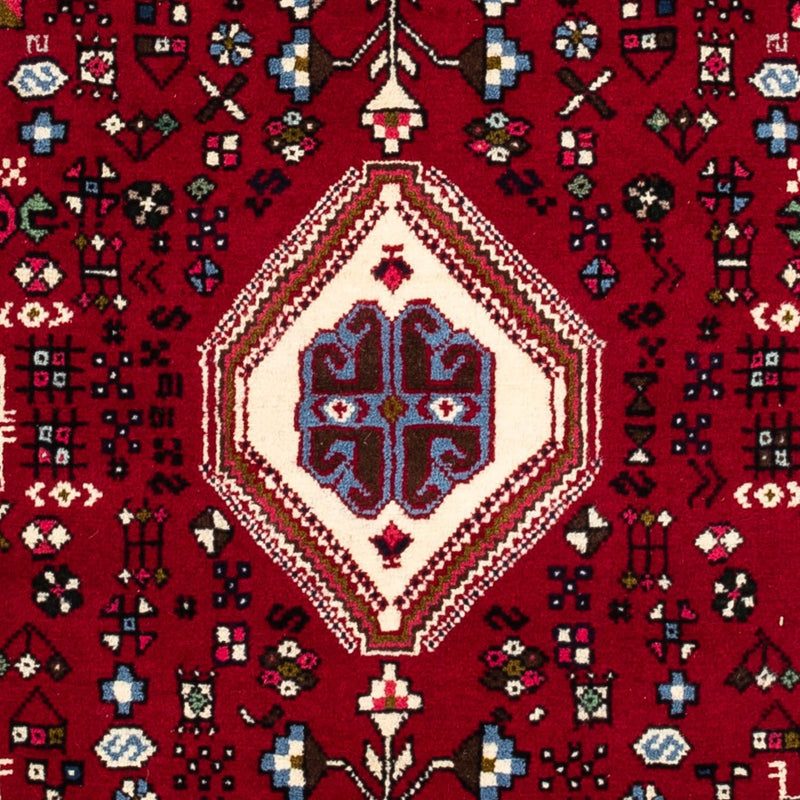 Perserteppich - Nomadic 150 x 98 cm - dunkelrot