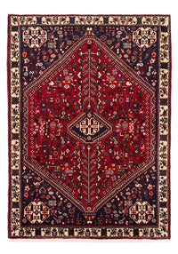 Tapis persan - Nomadic - 154 x 107 cm - rouge foncé