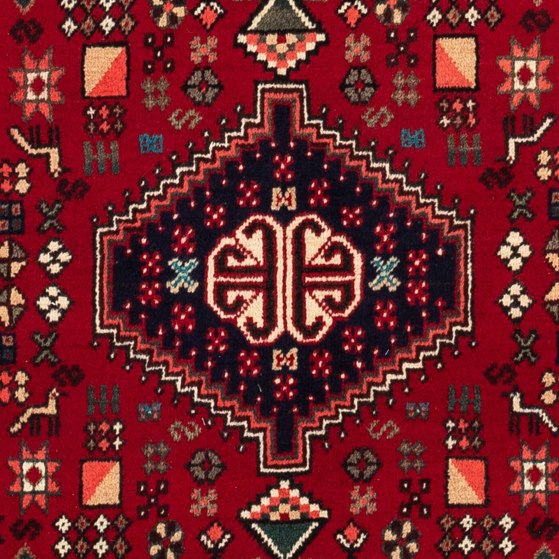 Perserteppich - Nomadic 144 x 100 cm - dunkelrot