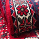 Perserteppich - Nomadic 144 x 100 cm - dunkelrot
