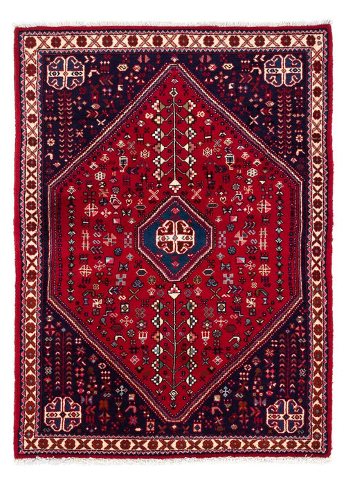 Perserteppich - Nomadic 150 x 103 cm - dunkelrot