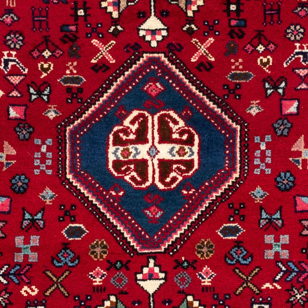 Perserteppich - Nomadic 150 x 103 cm - dunkelrot