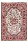 Tappeto Isfahan 206x308cm - Tappeto persiano - rosso - Rettangolo / Rosso / 206 x 308 cm Rettangolo