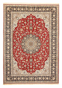Tapis persan - Isfahan - Premium - 370 x 253 cm - rouge foncé