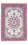 Isfahan Tappeto 71x100cm - Tappeto persiano - beige - Rettangolo / Beige / 71 x 100 cm Rettangolo