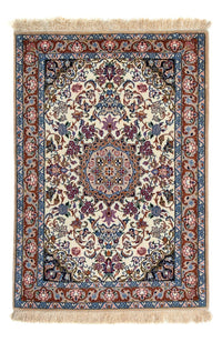 Tapis persan - Isfahan - Premium - 102 x 70 cm - beige