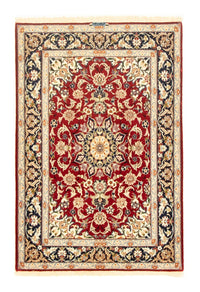 Tappeto Persero - Isfahan - Premio - 158 x 110 cm - rosso