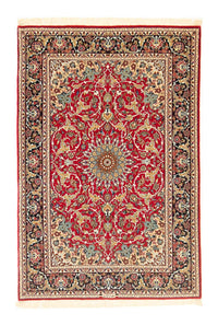 Tappeto Persero - Isfahan - Premio - 161 x 109 cm - rosso