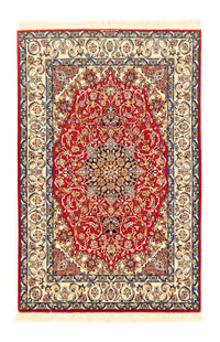 Tappeto Persero - Isfahan - Premio - 162 x 107 cm - rosso