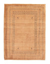 Gabbeh Persisch Teppich 154x197cm - Perserteppich Wollteppich - rot - Rechteckig / Rot / 154 x 197 cm Rechteckig