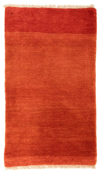Tapis Gabbeh - Persan - 130 x 75 cm - rouge