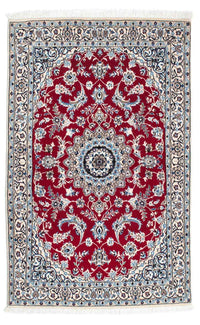 Tapis persan - Nain - Royal - 173 x 107 cm - rouge
