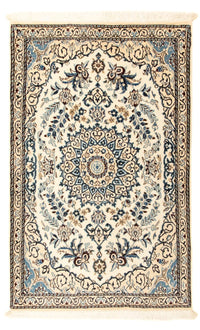 Tapis persan - Nain - Royal - 130 x 83 cm - beige