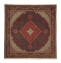 Tappeto Persero - Tabriz quadrato  - 203 x 202 cm - blu scuro