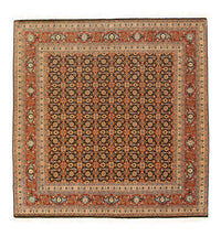 Tapis persan - Tabriz - Royal carré  - 156 x 155 cm - noir