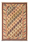Kilim Fars 148x207cm - marrone chiaro - Rettangolo / Marrone chiaro / 148 x 207 cm Rettangolo