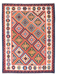 Tapis Kelim - Oriental - 206 x 156 cm - rouille