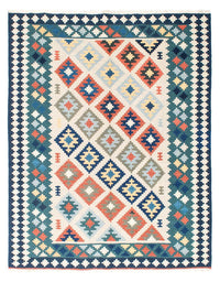 Tapis Kelim - Oriental - 196 x 155 cm - beige