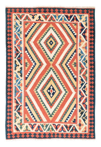 Tapis Kelim - Oriental - 212 x 146 cm - rouille