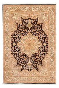 Tapis persan - Tabriz - Royal - 303 x 200 cm - marron