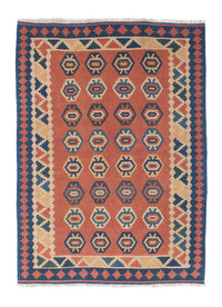 Tapis Kelim - Oriental - 169 x 121 cm - rouille