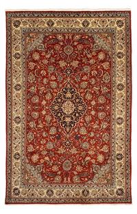 Tapis persan - Classique - 297 x 198 cm - rouge foncé