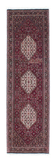 Tapis de Bidjar Tapis 73x248cm - Tapis persan - rouge foncé