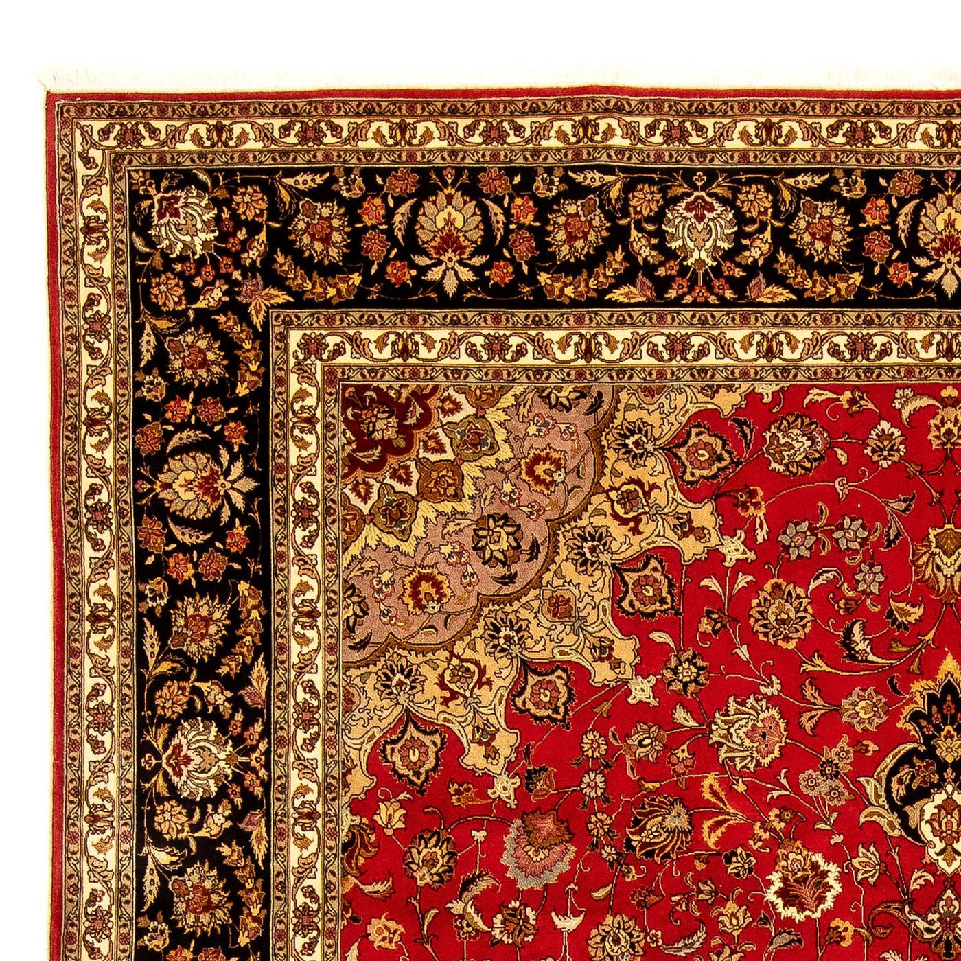 Täbriz - 50 Raj Teppich 351x253cm - Perserteppich