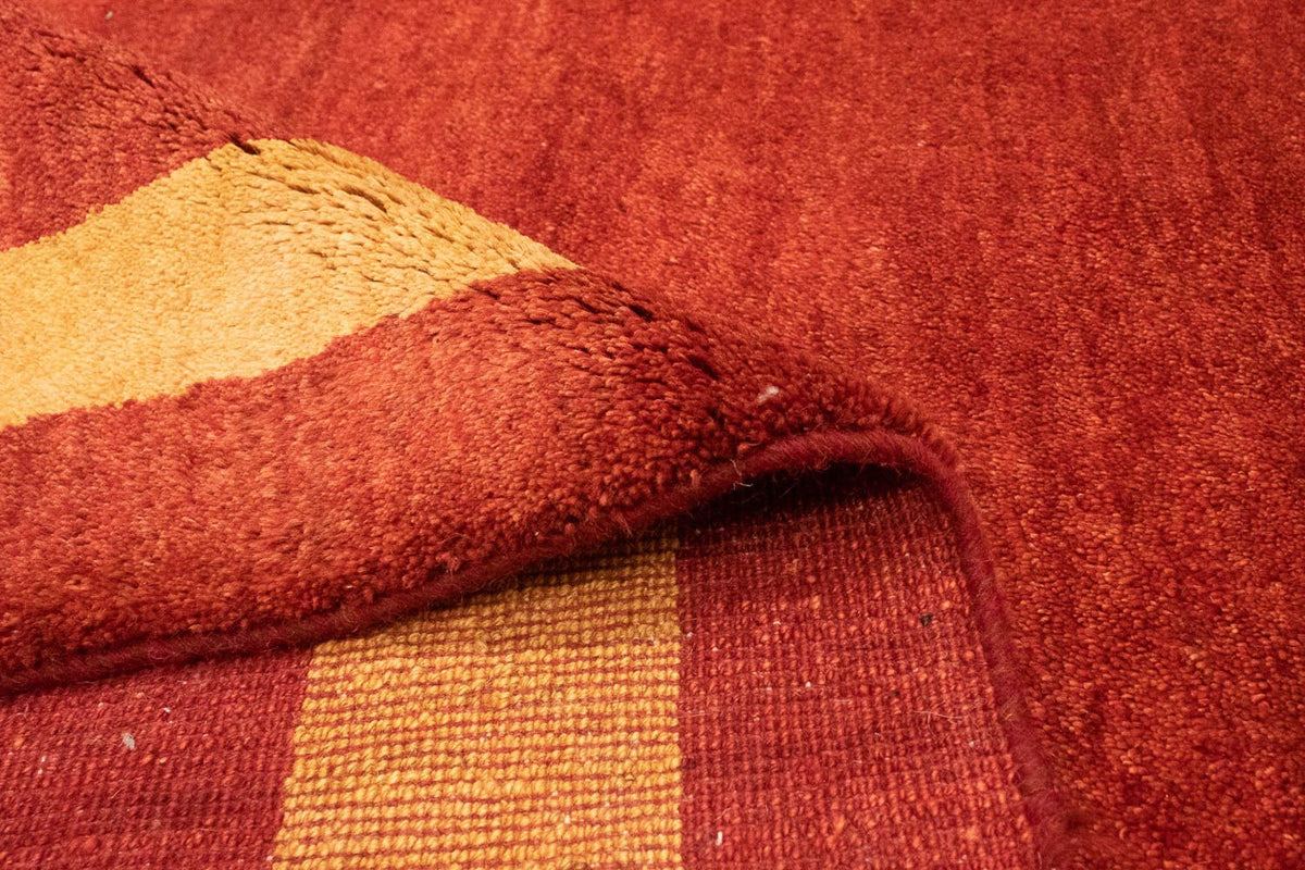 Gabbeh Teppich - Perser 190 x 152 cm - rot