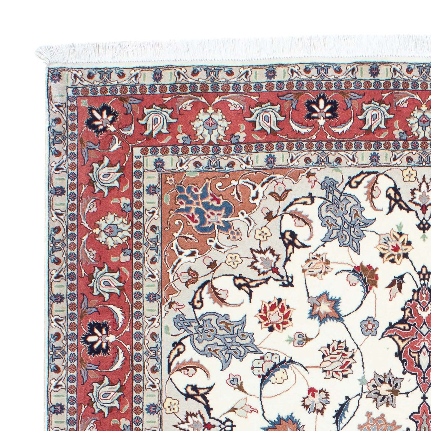 Täbriz - 50 Raj Teppich 194x153cm - Perserteppich