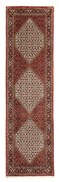 Tapis de couloir Tapis persan - Bidjar - 302 x 83 cm - multicolore