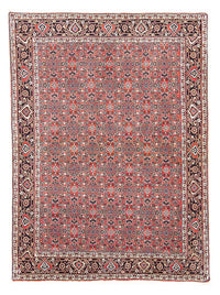 Tapis persan - Bidjar - 137 x 96 cm - rouge foncé