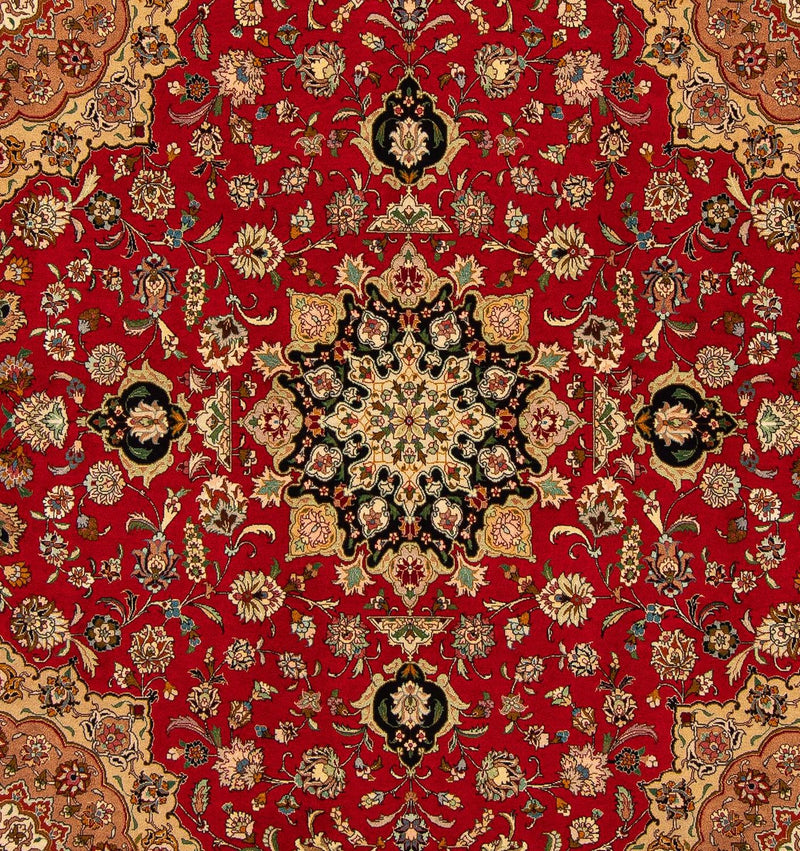 Perserteppich - Täbriz - Royal 208 x 200 cm Quadratischer Teppich