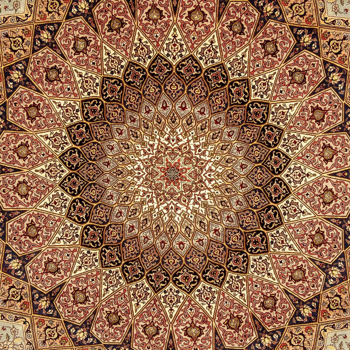 Perserteppich - Täbriz - Royal 355 x 252 cm Wohnzimmer Teppich