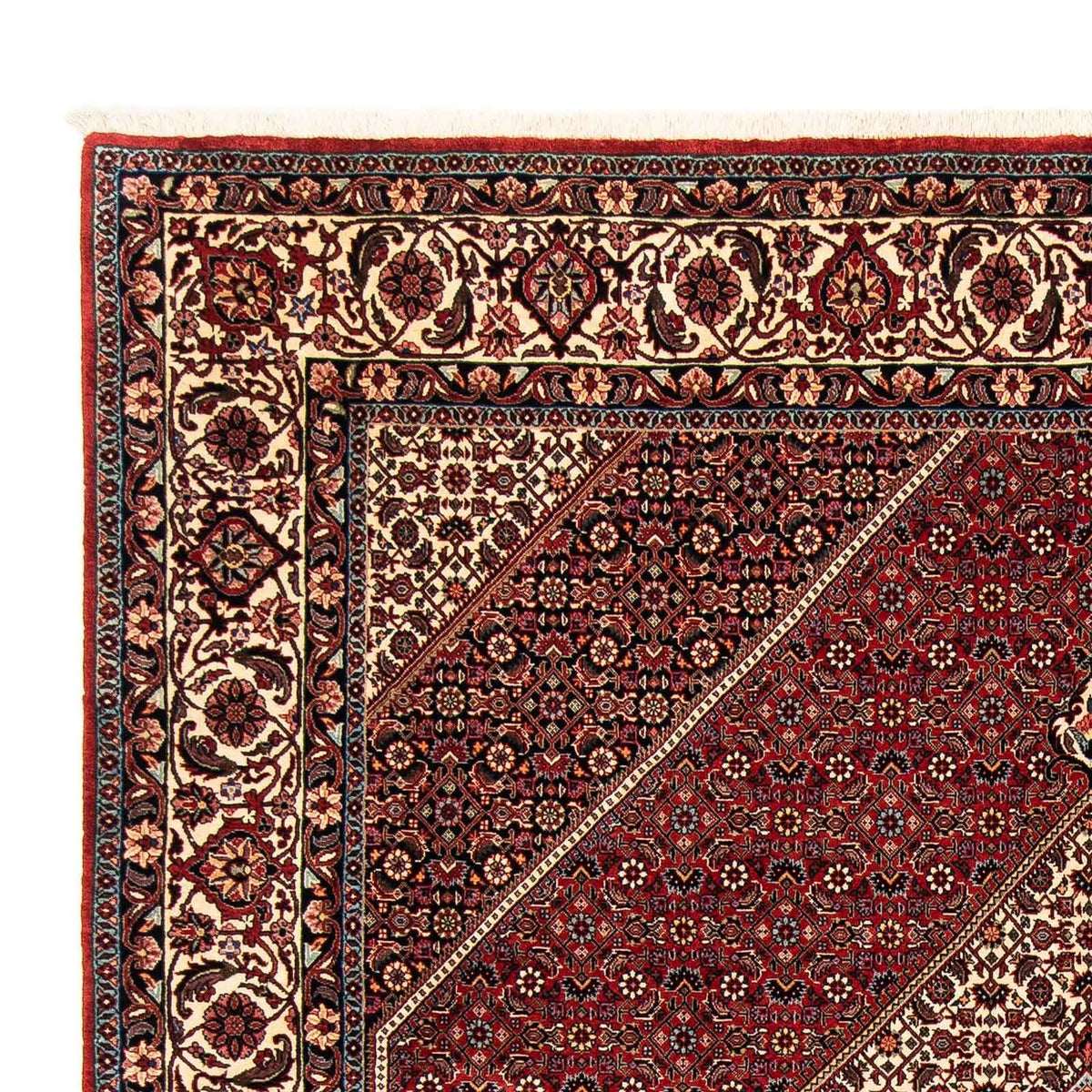 Bidjar Teppich 205x252cm - Perserteppich - dunkelrot