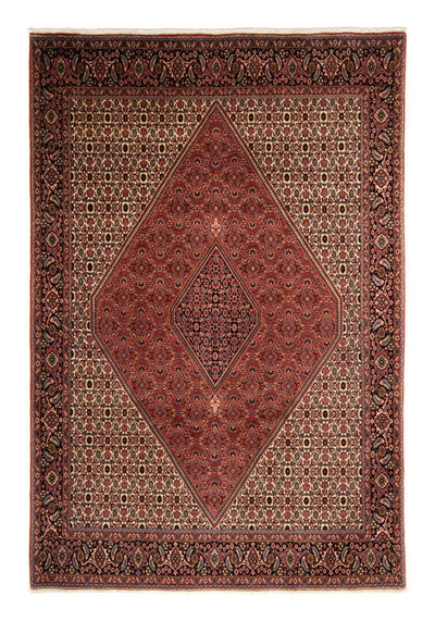 Bidjar Teppich 250x343cm - Perserteppich - dunkelrot