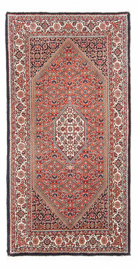 Tapis persan - Bidjar - 150 x 84 cm - rouge