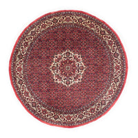 Tappeto Persero - Bidjar rotondo  - 155 x 155 cm - rosso scuro