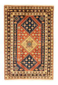 Tapis persan - Nomadic - 176 x 120 cm - rouille