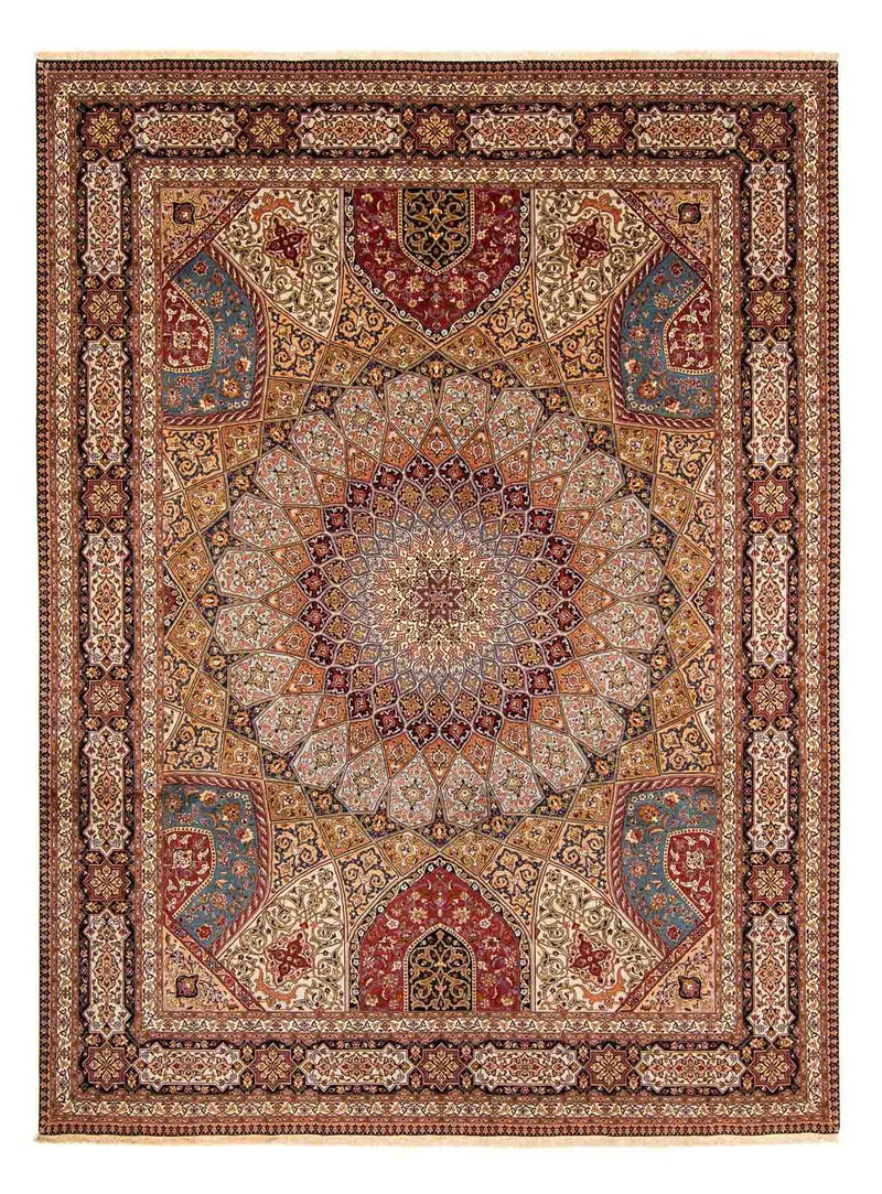 Perserteppich - Täbriz - Royal 396 x 300 cm Teppich Wohnzimmer