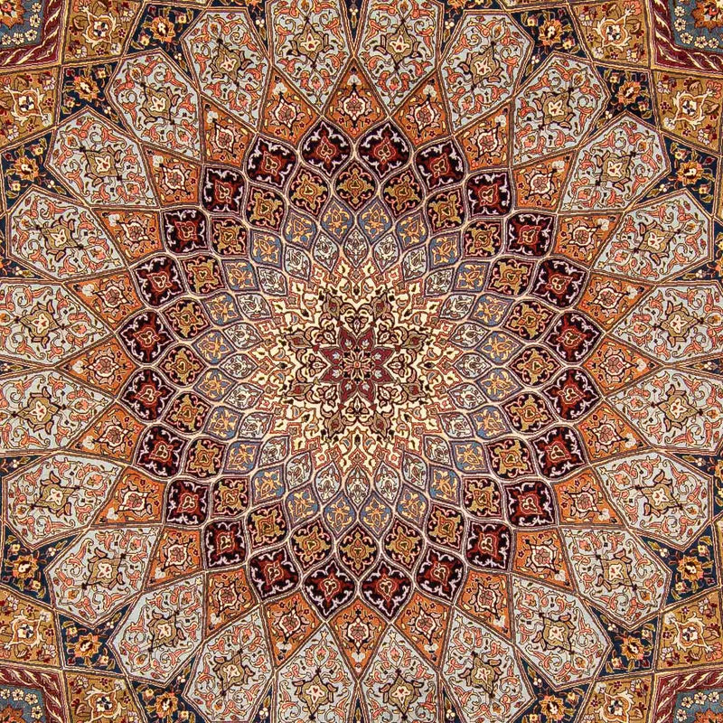 Perserteppich - Täbriz - Royal 396 x 300 cm Teppich Wohnzimmer