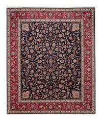 Tappeto Persero - Tabriz - Reale - 308 x 252 cm - blu scuro