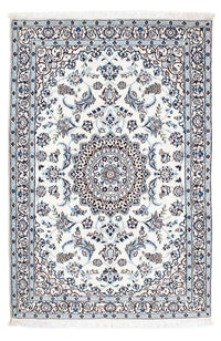 Tapis persan - Nain - Royal - 176 x 115 cm - beige