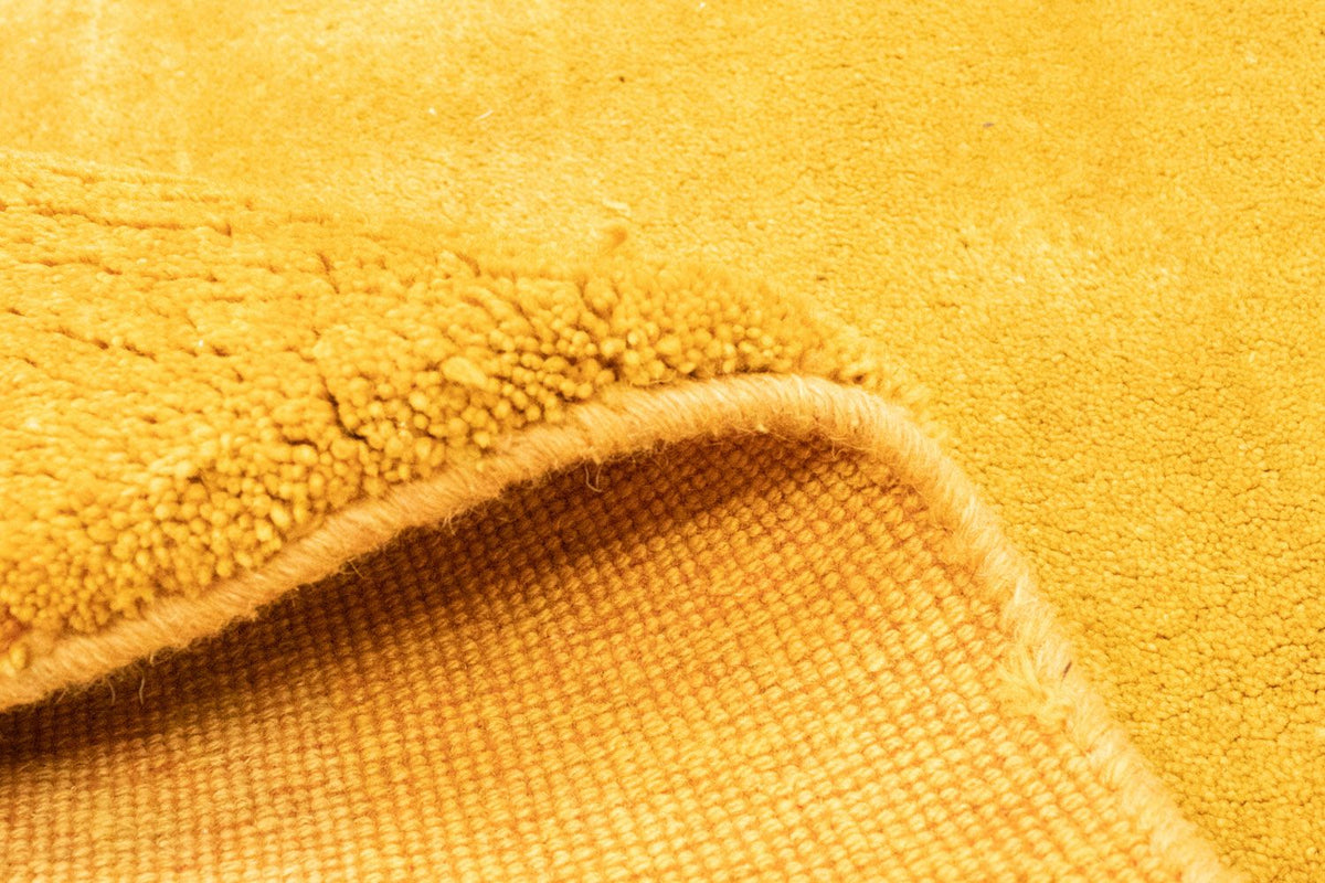 Gabbeh Teppich - Perser 208 x 178 cm - gold