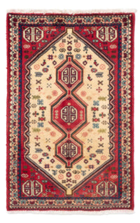 Tapis persan - Nomadic - 117 x 74 cm - rouge clair