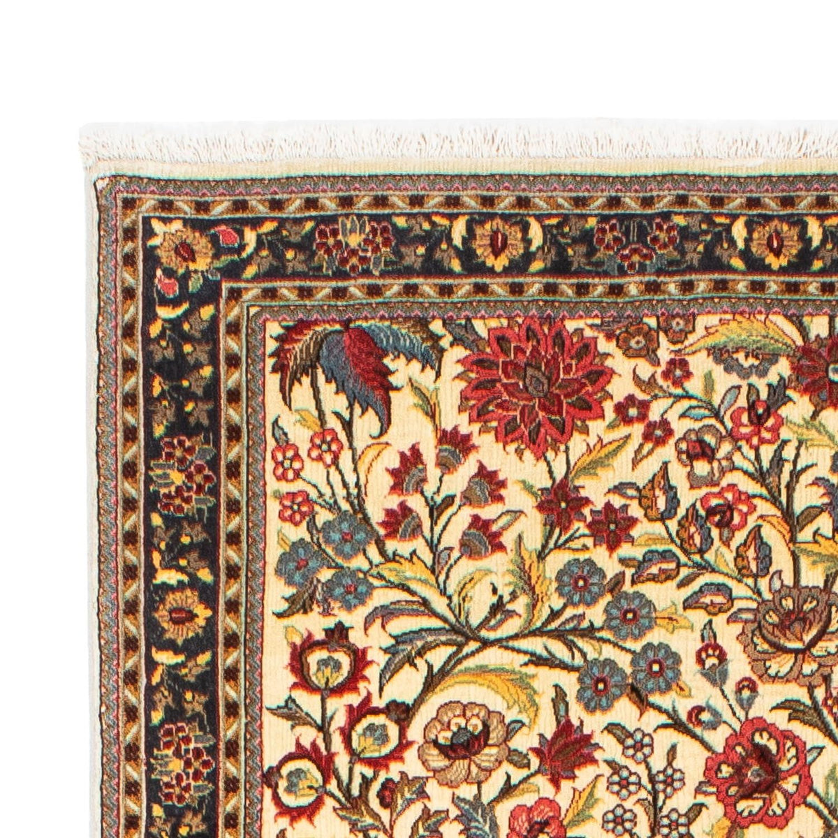 Ghom Teppich 69x267cm - Perserteppich - beige