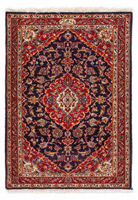 Tapis persan - Keshan - 113 x 78 cm - bleu foncé