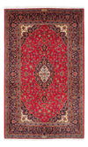 Keshan Teppich 138x225cm - Perserteppich - Rechteckig / Rot / 138 x 225 cm Rechteckig