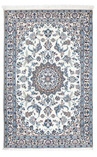 Tapis persan - Nain - Royal - 182 x 114 cm - beige