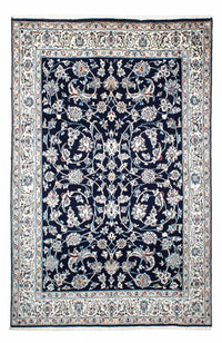 Tappeto Persero - Nain - Reale - 228 x 155 cm - blu scuro